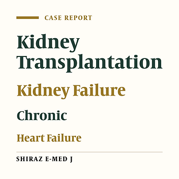Improvement of Severe Congestive Heart Failure and Valvular Involvement After Living Kidney Transplantation