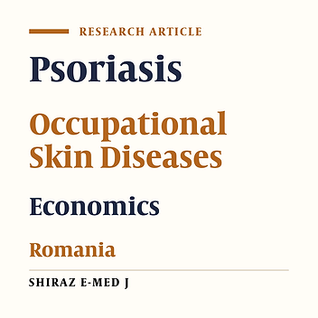 The Relationship Between Psoriasis and Specific Professional Activities or Occupation-Induced Skin Diseases