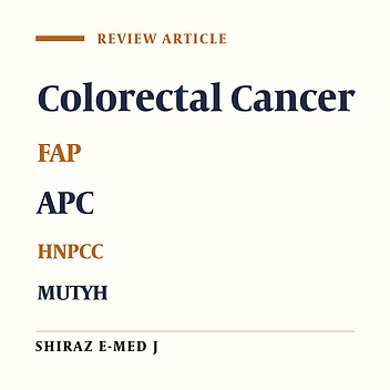 Colorectal Carcinomas, a Consideration on MUTYH-Associated Polyposis