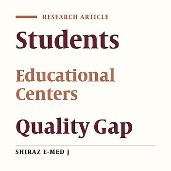Quality Evaluation of Educational Services Gap in Neyshabur Faculty of Medical Sciences Based on Service Quality Scale