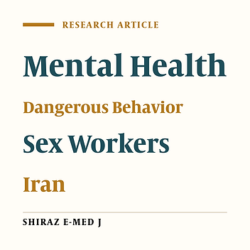 Mental Health and HIV-Related High-Risk Behaviors Among Female Sex Workers