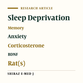 Aversive Memory, Anxiety-Related Behaviors, and Serum Neurochemical Levels in a Rat Model of Labored Sleep Loss
