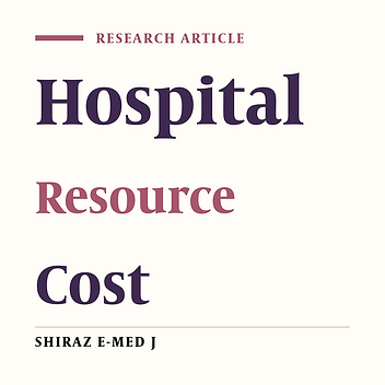 Estimating production function: a tool for Hospital Resource Management