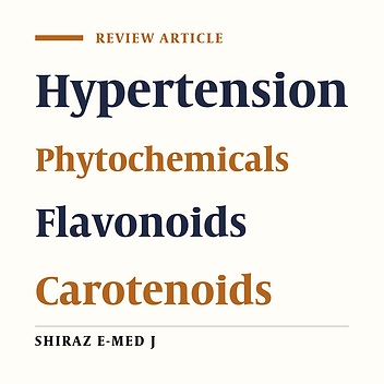 Phytochemicals and Hypertension