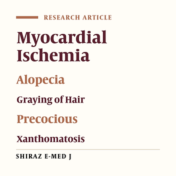 Prevalence of Dermatologic Features in Patients With Ischemic Heart Disease