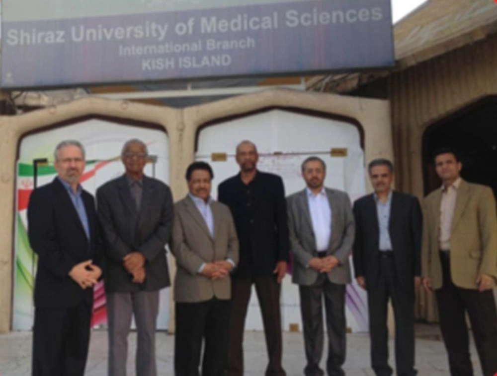 Cooperation meeting between Jackson State University and Shiraz University of Medical Sciences for joined Master of Public Health program, Kish Island, Iran, 2010 Cooperation meeting between Jackson State University and Shiraz University of Medical Sciences for joined Master of Public Health program, Kish Island, Iran, 2010
