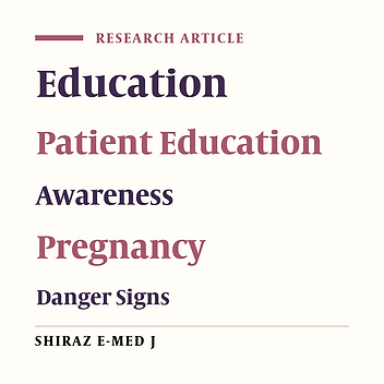 Can the Modern Methods of Education Be a Good Alternative for the Traditional Method in Educating Pregnant Mothers?