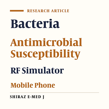 Evaluation of the 900 MHz Radiofrequency Radiation Effects on the Antimicrobial Susceptibility and Growth Rate of Klebsiella pneumoniae