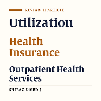 Factors Affecting the Utilization of Outpatient Health Services and Importance of Health Insurance