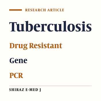 Mycobacterium Strain and Type of Resistance in Pulmonary Tuberculosis Patients: A Missed Link in Iran’s National Tuberculosis Plan