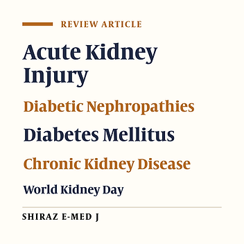 World Kidney Day 2016: Awareness for Saving Kidneys