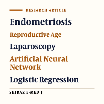 Factors Affecting Endometriosis in Women of Reproductive Age: The Differences Between the Results of Neural Network and Logistic Regression