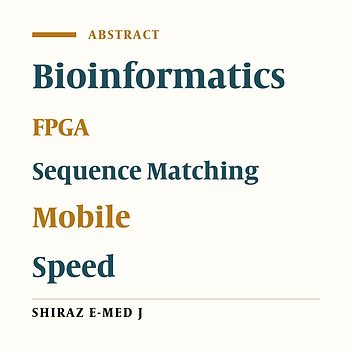 Design and Implement FPGA-Based Hardware and Software for Mobile Bioinformatics