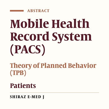 Effects of Security and Privacy on Applying Personal Mobile Health Record System: Patients’ Perspective