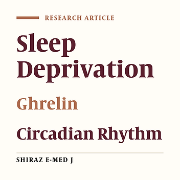 Influence of Sleep Deprivation on the 24-Hour Ghrelin Secretion Pattern