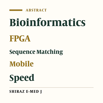 Design and Implement FPGA-Based Hardware and Software for Mobile Bioinformatics
