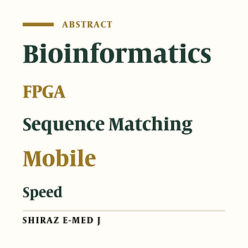 Design and Implement FPGA-Based Hardware and Software for Mobile Bioinformatics