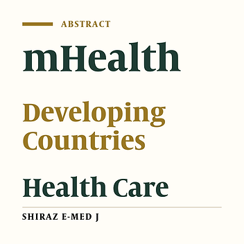 Standards Development of mHealth at a Glance