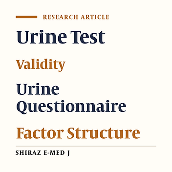 Knowledge of General Physicians About Urine Analysis: A Cross Sectional Study in Tehran, Iran
