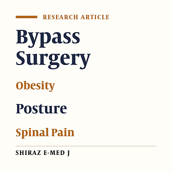 Long-Term Beneficial Effects of Laparoscopic Roux-en-Y Gastric Bypass Surgery on Functionality and Body Posture in Obese Patients