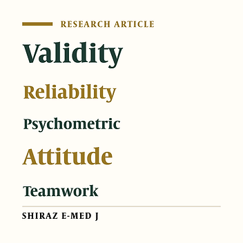 A Psychometric Property of the Attitudes Toward Health Care Teamwork Scale Among University Students
