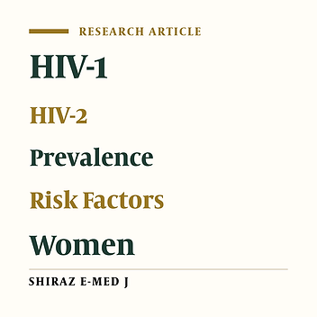 Human Immunodeficiency Virus Types 1 and 2: Sero-prevalence and Risk Factors Among a Nigerian Rural Population of Women of Child-bearing Age