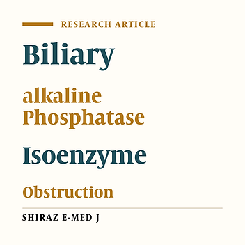 Biliary Alkaline Phosphatase Isoenzyme in Biliary Obstruction.