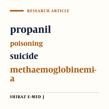 Propanil Poisoning and Toxin-Induced Methaemoglubinemia.