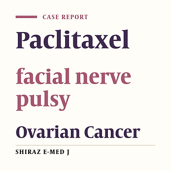 Paclitaxel Induced Peripheral Facial Nerve Pulsy