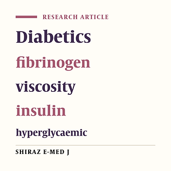 Changes in Plasma Fibrinogen, Viscosity and Electrolyte Levels among Some Nigerian Diabetics Receiving Treatment