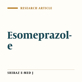 Prospective Randomized Trial of Esomeprazole versus Lansoprazole and Omeprazole Based Triple Therapy for H. Pylori Eradication in an Iranian Population