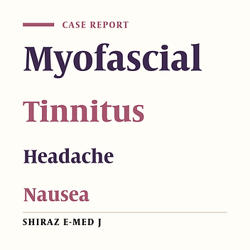 Headache with Myofascial Origin