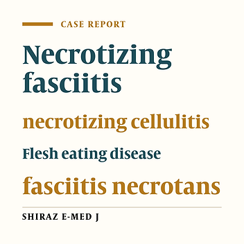 Necrotizing Fasciitis -the Flesh Eating Bacterial Disease- of the Neck