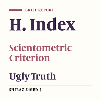 H. Index, an Ugly Truth