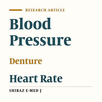 Could Cardiovascular Parameters Be Affected by Dental Impression?