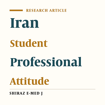 Translation and Psychometrics of Instrument of Professional Attitude for Student Nurses (IPASN) Scale