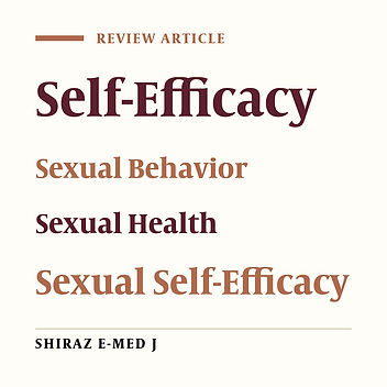 Sexual Self-Efficacy and Associated Factors: A Review