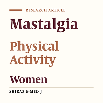 Relationship Between Physical Activity and Cyclic Mastalgia in Iranian Women
