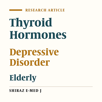 Thyroid Function and Depressive Symptoms in Older Adults: A Five-Year Follow-Up