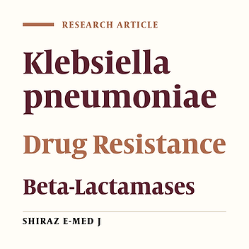 High Frequency of qnr Genes in Urinary Isolates of Extended-Spectrum β-Lactamase (ESBL)-producing Klebsiella pneumoniae in Tehran, Iran