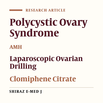 Evaluation of Anti-Mullerian Hormone Predictive Value and Antral Follicle Count in the Success Rate of Ovarian Drilling in Polycystic Ovary Syndrome