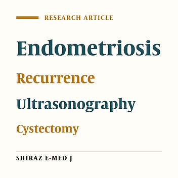 Sonographic Assessment of Ovarian Endometrioma Recurrence Six Months After Laparoscopic Cystectomy in Patients with Endometriosis