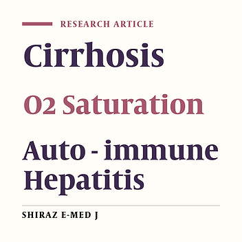 Evaluation of High Oxygen Saturation Status in Cirrhotic Patients