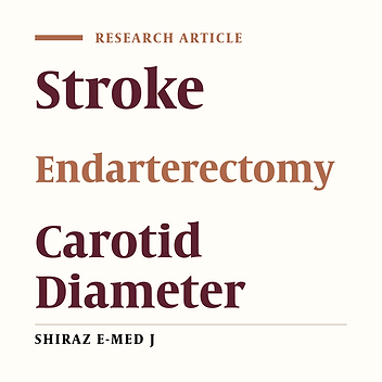 Determining Changes in Diameter of Internal Carotid Artery Before and After Primary Repair in Carotid Endarterctomy.