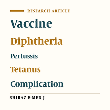 Survey of Complications of Triple Vaccine in Yazd in 2005
