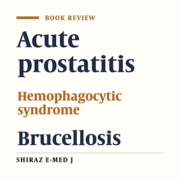 Acute Prostatitis and Hemophagocytic Syndrome in a Case of Brucellosis
