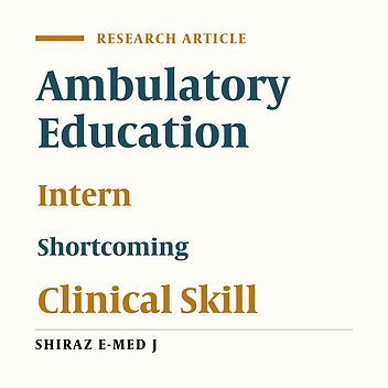 An Academic Medical Center: a Customized Strategy to Overcome the Shortcomings of Interns’ Ambulatory Education