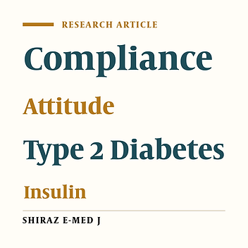 Attitude and Compliance with the Onset of Insulin Therapy in Patients with Type 2 Diabetes