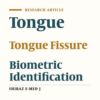 A Preliminary Study of Tongue Prints for Biometric Authentication