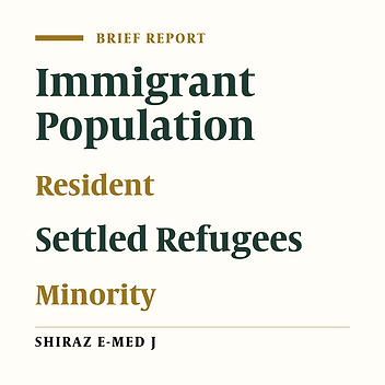 The Pattern of Medication Use Amongst a Migrant Population Residing in Southern Iran: A Population-Based Study